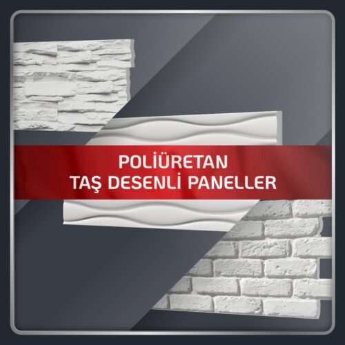 Poliüretan Taş Desenli Paneller